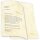Briefpapier MARMOR HELLGELB - DIN A4 Format 20 Blatt