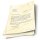 Briefpapier MARMOR HELLGELB - DIN A4 Format 20 Blatt