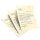 Briefpapier MARMOR HELLGELB - DIN A5 Format 100 Blatt