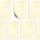 Briefpapier MARMOR HELLGELB - DIN A5 Format 100 Blatt
