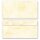 Briefumschläge MARMOR HELLGELB - 50 Stück DIN LANG (ohne Fenster) Marmor & Struktur, Marmor-Motiv, Paper-Media