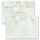 Briefumschläge MARMOR HELLGRÜN - 25 Stück C6 (ohne Fenster) Marmor & Struktur, Marmor-Motiv, Paper-Media