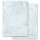 Marmorpapier | Briefpapier - Motiv MARMOR HELLBLAU | Marmor & Struktur | Hochwertiges Briefpapier beidseitig bedruckt | Online bestellen! | Paper-Media