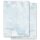 Briefpapier MARMOR HELLBLAU - DIN A5 Format 50 Blatt Marmor & Struktur, Marmorpapier, Paper-Media