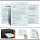 Briefpapier Set MARMOR HELLBLAU - 20-tlg. DL (ohne Fenster)