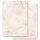 Briefpapier MARMOR TERRACOTTA - DIN A4 Format 20 Blatt Marmor & Struktur, Marmorpapier, Paper-Media
