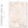 MARMOR TERRACOTTA Briefpapier Marmorpapier ELEGANT 50 Blatt Briefpapier, DIN A5 (148x210 mm), A5E-081-50
