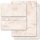 Motiv-Briefpapier Set MARMOR TERRACOTTA - 20-tlg. DL (ohne Fenster) Marmor & Struktur, Marmorpapier, Paper-Media