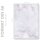 MARMOR FLIEDER Briefpapier Marmorpapier ELEGANT 100 Blatt Briefpapier, DIN A6 (105x148 mm) Hoch, A6E-683-100