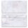 MARMOR FLIEDER Briefumschläge Marmorpapier CLASSIC , DIN LANG & DIN C6, BUE-4039