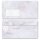 Briefumschläge MARMOR FLIEDER - 10 Stück DIN LANG (mit Fenster) Marmor & Struktur, Marmorpapier, Paper-Media