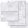Motiv-Briefpapier Set MARMOR FLIEDER - 20-tlg. DL (ohne Fenster) Marmor & Struktur, Marmorpapier, Paper-Media