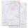 Motiv-Briefpapier-Sets Marmor & Struktur, MARMOR FLIEDER Briefpapier Set, 20 tlg. - DIN A4 & DIN LANG im Set. | Online bestellen! | Paper-Media