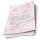 Briefpapier MARMOR MAGENTA - DIN A4 Format 50 Blatt