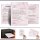 Briefpapier MARMOR MAGENTA - DIN A4 Format 50 Blatt