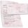 Briefpapier Set MARMOR MAGENTA - 100-tlg. DL (ohne Fenster)