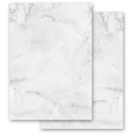 Briefpapier MARMOR HELLGRAU - DIN A4 Format 100 Blatt...