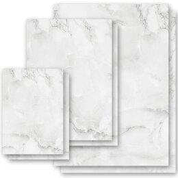 Briefpapier MARMOR HELLGRAU - DIN A4 Format 100 Blatt