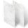 Briefpapier - Motiv MARMOR HELLGRAU | Marmor & Struktur | Hochwertiges DIN A4 Briefpapier - 100 Blatt | 90 g/m² | beidseitig bedruckt | Online bestellen!