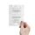 Briefpapier MARMOR HELLGRAU - DIN A6 Format 100 Blatt
