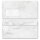 Briefumschläge MARMOR HELLGRAU - 10 Stück DIN LANG (mit Fenster) Marmor & Struktur, Marmorpapier, Paper-Media
