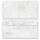MARMOR HELLGRAU Briefpapier Sets Marmorpapier ELEGANT Briefpapier Set, 20 tlg., DIN A4 & DIN LANG im Set., SOE-4041-20
