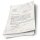 Briefpapier MARMOR NATUR - DIN A4 Format 50 Blatt