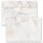 Briefumschläge MARMOR NATUR - 10 Stück C6 (ohne Fenster) Marmor & Struktur, Marmorpapier, Paper-Media
