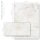 Briefpapier Set MARMOR NATUR - 20-tlg. DL (ohne Fenster)