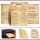HISTORY Briefpapier Altes Papier Vintage ELEGANT 100 Blatt Briefpapier, DIN LANG (105x210 mm) Hoch, DLE-4043-100