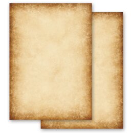 Briefpapier RUSTIKAL - DIN A4 Format 20 Blatt