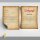 Briefpapier RUSTIKAL - DIN A4 Format 20 Blatt