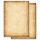 Briefpapier RUSTIKAL - DIN A5 Format 50 Blatt Antik & History, Altes Papier Vintage, Paper-Media