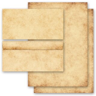 Motiv-Briefpapier Set HISTORY - 100-tlg. DL (ohne Fenster) Antik & History, Altes Papier Vintage, Paper-Media