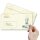 SEKTEMPFANG Briefumschläge Einladung CLASSIC 10 Briefumschläge (mit Fenster), DIN LANG (220x110 mm), DLMF-4045-10