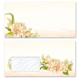 Rosenmotiv, Briefumschläge Blumen & Blüten,...