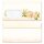 Briefumschläge PFINGSTROSEN - 50 Stück DIN LANG (mit Fenster) Blumen & Blüten, Rosenmotiv, Paper-Media