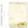GELBE SONNENBLUMEN Briefpapier Natur CLASSIC 20 Blatt Briefpapier, DIN A4 (210x297 mm), A4C-8363-20