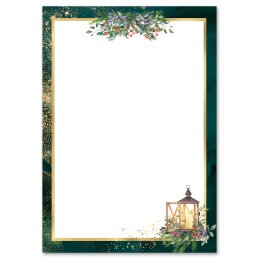 Briefpapier ADVENTSNACHT - DIN A4 Format 20 Blatt...