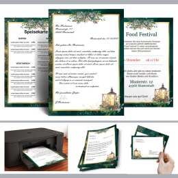 Briefpapier ADVENTSNACHT - DIN A4 Format 20 Blatt