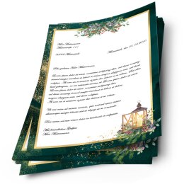 Briefpapier ADVENTSNACHT - DIN A4 Format 50 Blatt