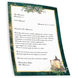 Briefpapier ADVENTSNACHT - DIN A4 Format 100 Blatt