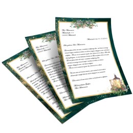 Briefpapier ADVENTSNACHT - DIN A5 Format 50 Blatt