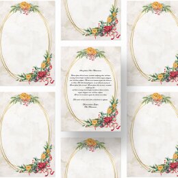 Briefpapier WINTERMOMENTE - DIN A4 Format 20 Blatt