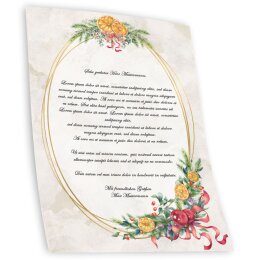 Briefpapier WINTERMOMENTE - DIN A4 Format 100 Blatt