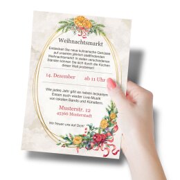Briefpapier WINTERMOMENTE - DIN A5 Format 50 Blatt