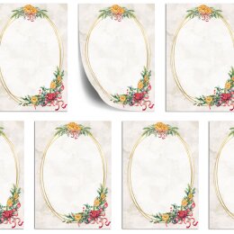 Briefpapier WINTERMOMENTE - DIN A5 Format 50 Blatt