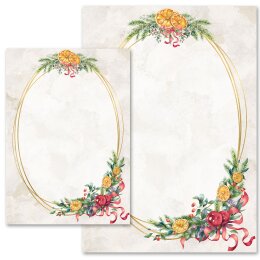 Briefpapier WINTERMOMENTE - DIN A5 Format 50 Blatt