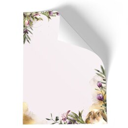 Briefpapier - Motiv BLUMENNEST | Blumen & Blüten...