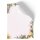 Briefpapier - Motiv BLUMENNEST | Blumen & Blüten | Hochwertiges DIN A4 Briefpapier - 250 Blatt | 90 g/m² | einseitig bedruckt | Online bestellen!